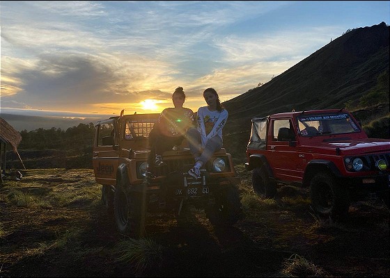 Kintamani, Mount Batur Sunrise Jeep Tour & Hot Springs